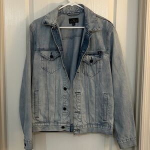 Lucky Brand Faded Blue Jean Jacket